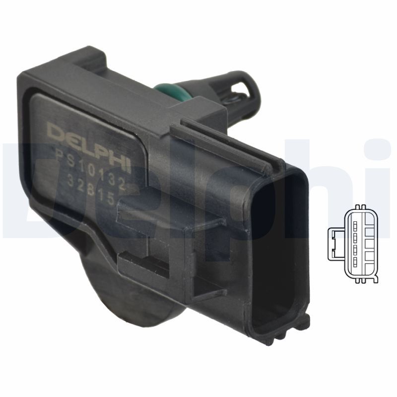 Датчик, давление наддува DELPHI PS10132