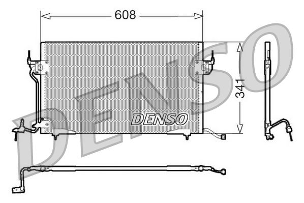 Конденсатор, кондиционер DENSO DCN21010