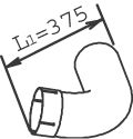 Труба выхлопного газа DINEX 47193