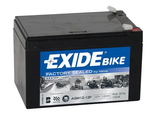 Стартерная аккумуляторная батарея EXIDE AGM1212F