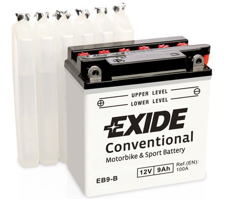Стартерная аккумуляторная батарея EXIDE EB9B