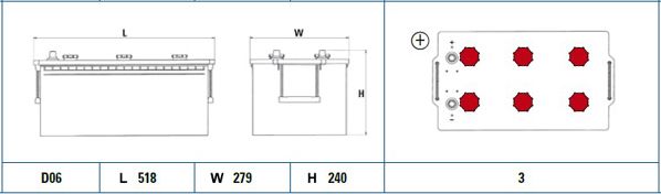 Стартерная аккумуляторная батарея EXIDE EX2253