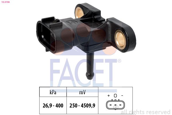 Датчик давления воздуха, высотный корректор FACET 103198