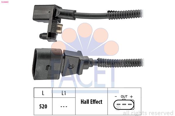 Датчик импульсов FACET 90443