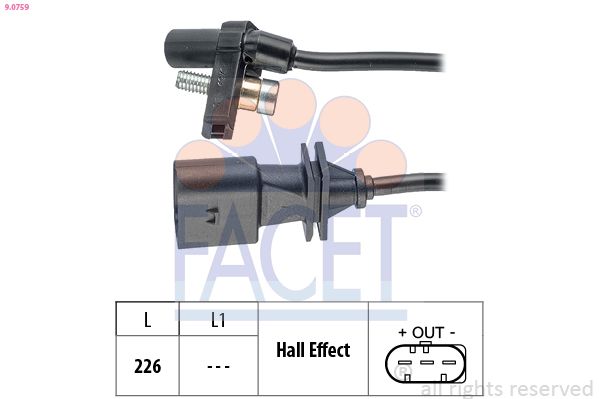 Датчик импульсов FACET 90759