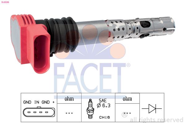 Катушка зажигания FACET 96336