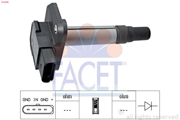 Катушка зажигания FACET 96345