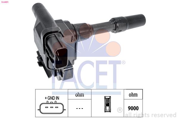 Катушка зажигания FACET 96491