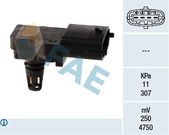 Датчик, давление наддува FAE 15036