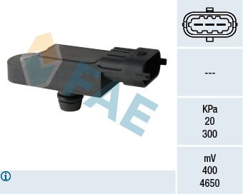 Датчик, давление наддува FAE 15068