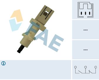 Выключатель фонаря сигнала торможения FAE 24410