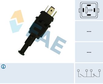 Выключатель фонаря сигнала торможения FAE 24510
