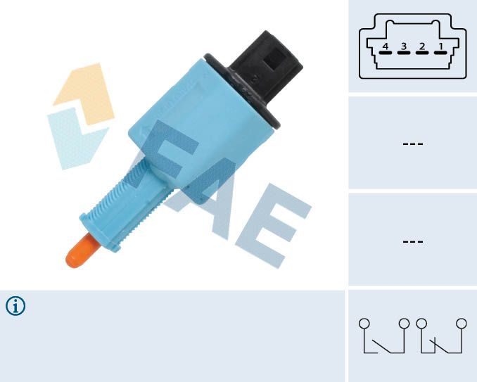 Выключатель фонаря сигнала торможения FAE 24888