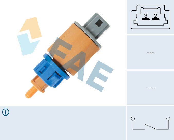 Выключатель, привод сцепления (Tempomat) FAE 24889