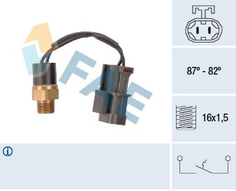 Термовыключатель, вентилятор радиатора FAE 37760