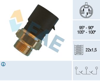 Термовыключатель, вентилятор радиатора FAE 38310