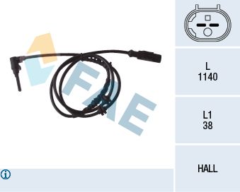 Датчик, частота вращения колеса FAE 78084