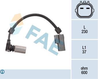 Датчик частоты вращения, автоматическая коробка передач FAE 79085
