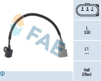 Датчик, положение распределительного вала FAE 79341