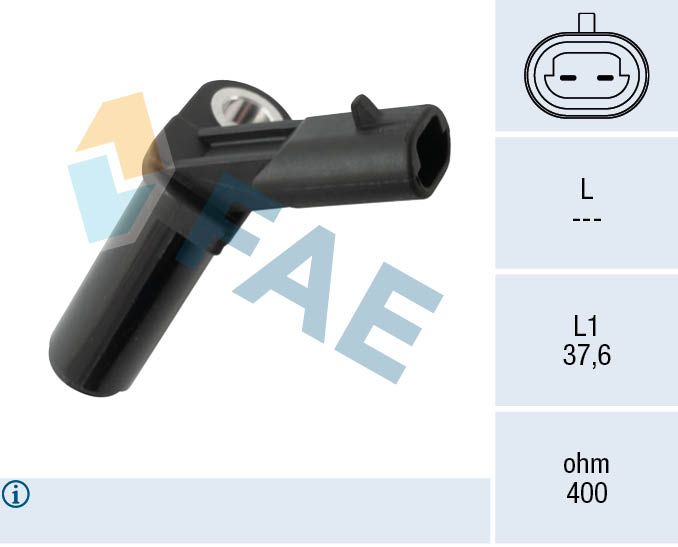 Датчик частоты вращения, автоматическая коробка передач FAE 79540