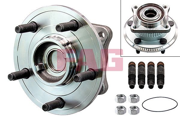 Комплект подшипника ступицы колеса FAG 713670400