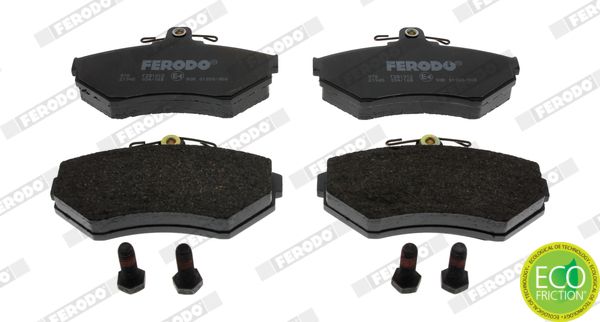 Комплект тормозных колодок, дисковый тормоз FERODO FDB1312