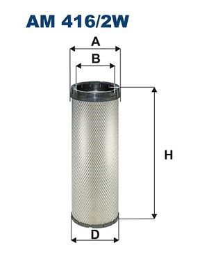 Фильтр добавочного воздуха FILTRON AM4162W