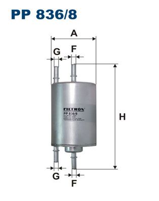 Топливный фильтр FILTRON PP8368