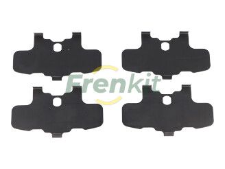 Противоскрипная пластина, тормозные колодки(задняя пластина) FRENKIT 940241