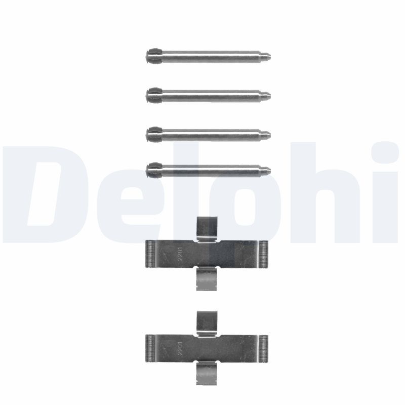 Комплектующие, колодки дискового тормоза DELPHI LX0093