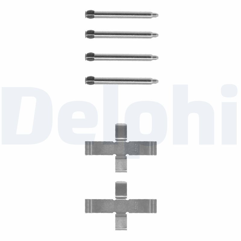 Комплектующие, колодки дискового тормоза DELPHI LX0094