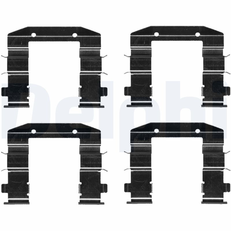 Комплектующие, колодки дискового тормоза DELPHI LX0688