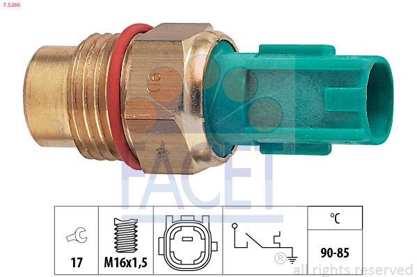 Термовыключатель, вентилятор радиатора FACET 75266