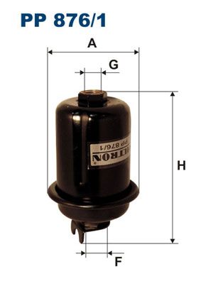 Топливный фильтр FILTRON PP8761