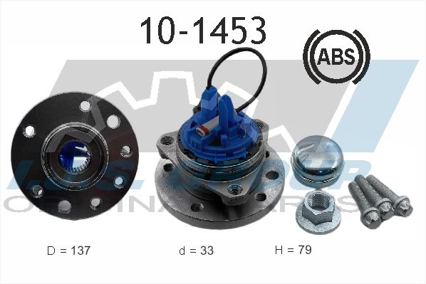 Комплект подшипника ступицы колеса IJS 101453