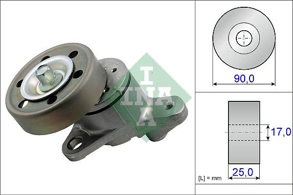 Натяжитель ремня, клиновой зубча INA 534043710