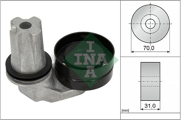 Натяжитель ремня, клиновой зубча INA 534069410