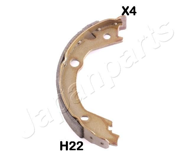 Комплект тормозных колодок JAPANPARTS GFH22AF