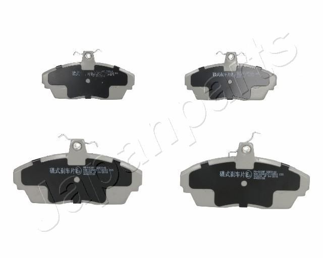 Комплект тормозных колодок, дисковый тормоз JAPANPARTS PA003AF
