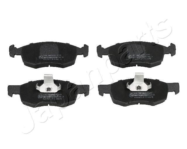 Комплект тормозных колодок, дисковый тормоз JAPANPARTS PA0711AF