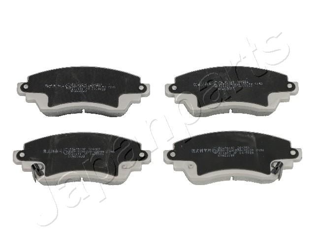 Комплект тормозных колодок, дисковый тормоз JAPANPARTS PA201AF