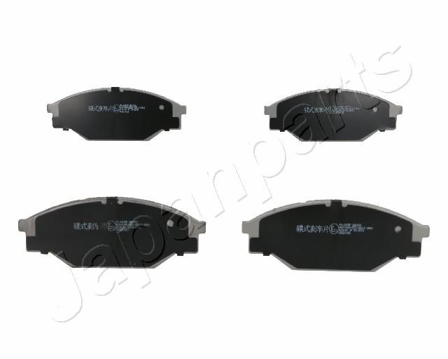 Комплект тормозных колодок, дисковый тормоз JAPANPARTS PA247AF