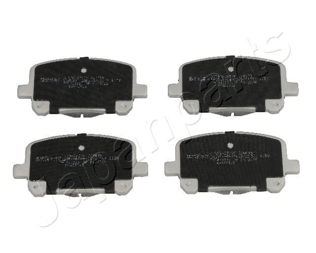 Комплект тормозных колодок, дисковый тормоз JAPANPARTS PA270AF