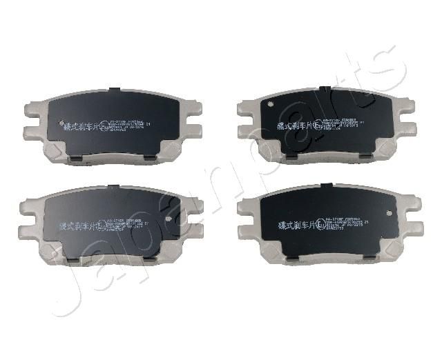 Комплект тормозных колодок, дисковый тормоз JAPANPARTS PA271AF