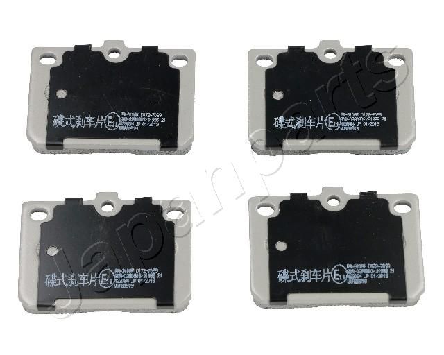 Комплект тормозных колодок, дисковый тормоз JAPANPARTS PA310AF