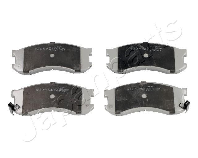 Комплект тормозных колодок, дисковый тормоз JAPANPARTS PA380AF