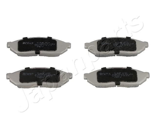 Комплект тормозных колодок, дисковый тормоз JAPANPARTS PA404AF