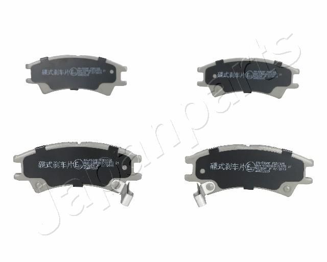 Комплект тормозных колодок, дисковый тормоз JAPANPARTS PA583AF