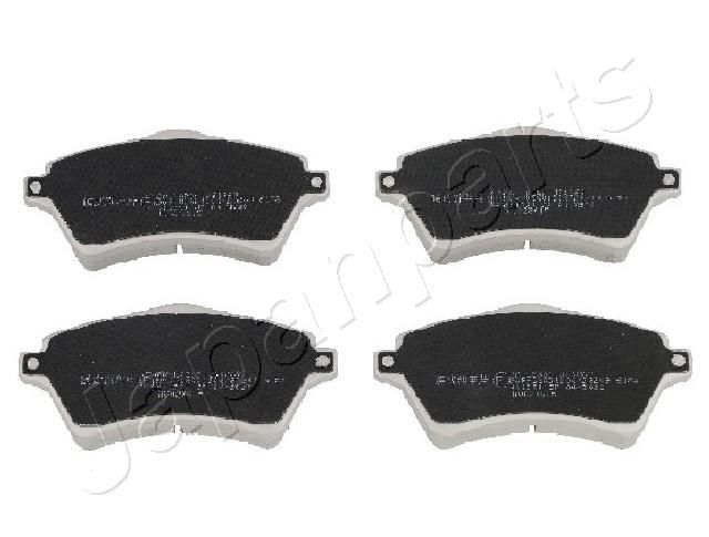 Комплект тормозных колодок, дисковый тормоз JAPANPARTS PAL03AF