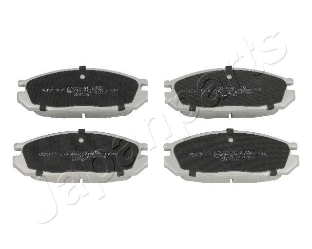 Комплект тормозных колодок, дисковый тормоз JAPANPARTS PP136AF